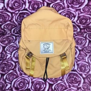 IVORY ELLA Oak Buff Mini Elephant Travel Backpack